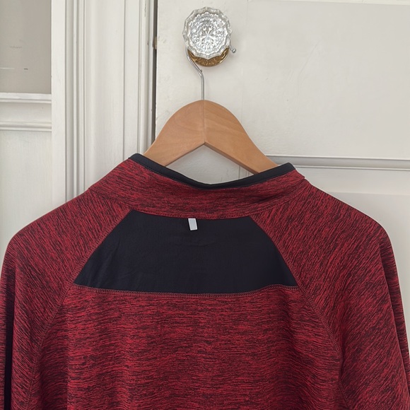 Men’s new w tags Reebok 3/4 zip long sleeve shirt. Size 3x. - Picture 4 of 8